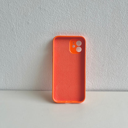 Orange Pop phone socket iPhone Case by Veronique