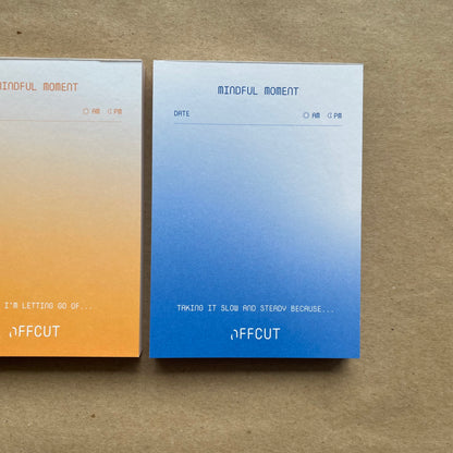 Mindful Moment Notepad (Ultramarine) by OFFCUT