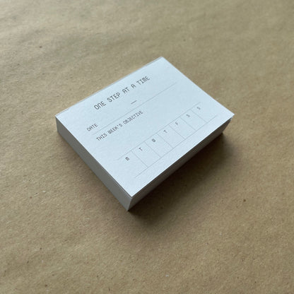 One Step At A Time Notepad by OFFCUT