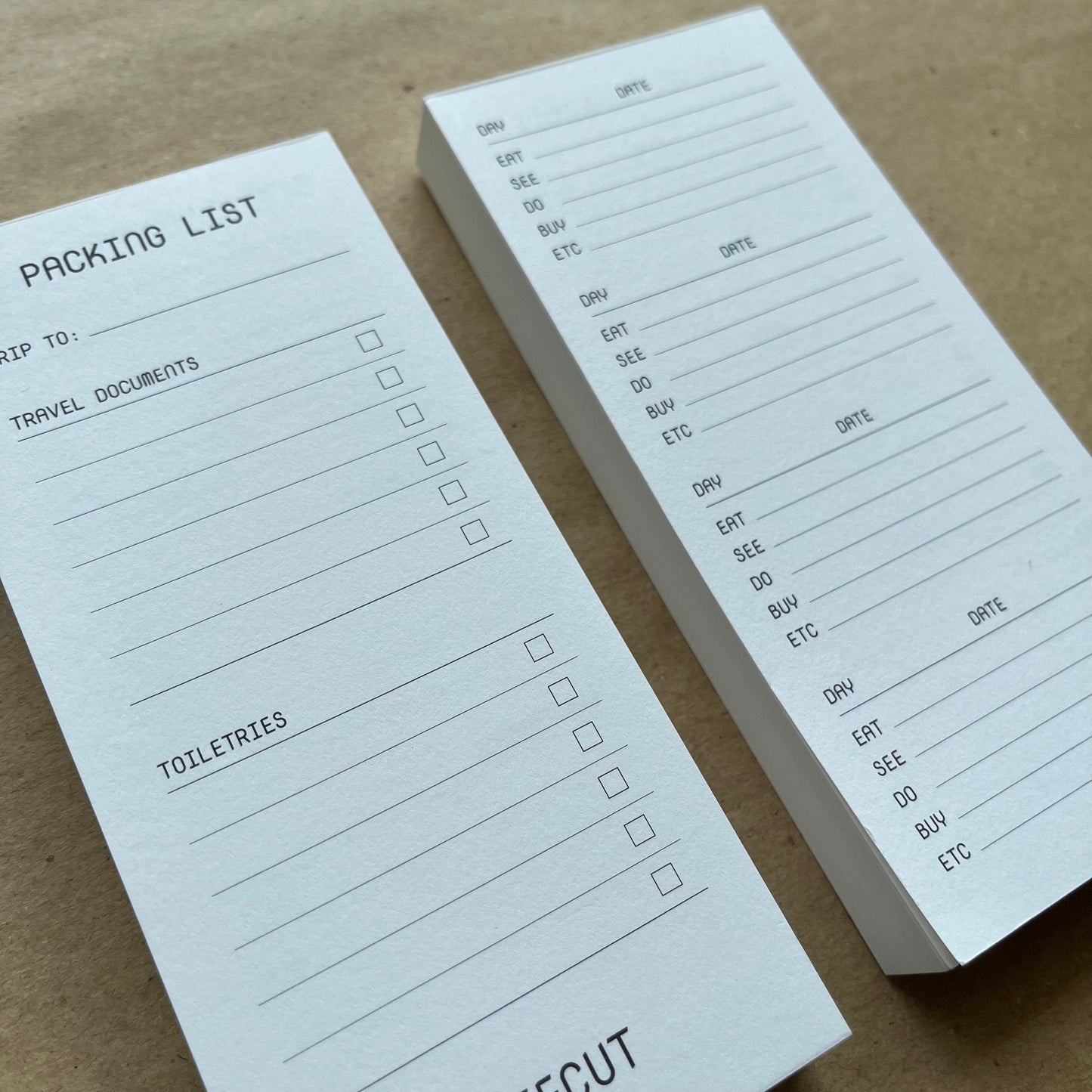 Packing List by OFFCUT