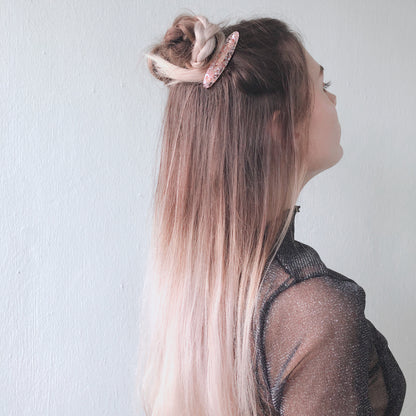 Terrazzo Tapered Barrettes by Veronique