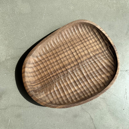 Wooden Leaf Trinket Tray by PROSE Décor