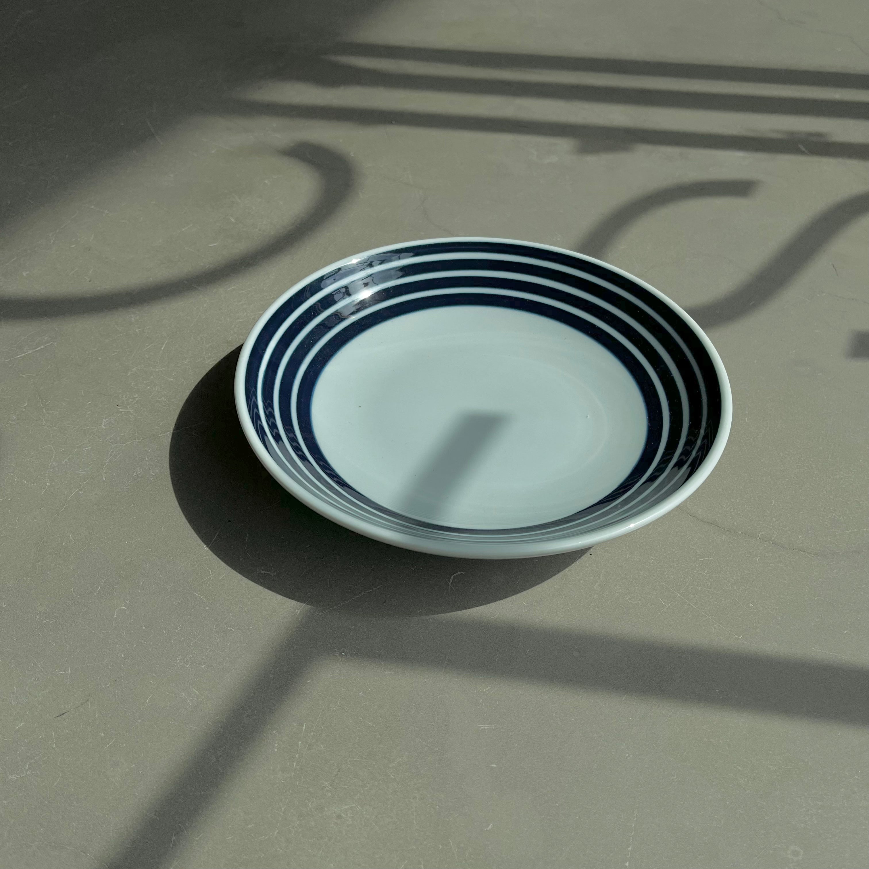 Ceramic Striped Pasta Plates by PROSE Tabletop