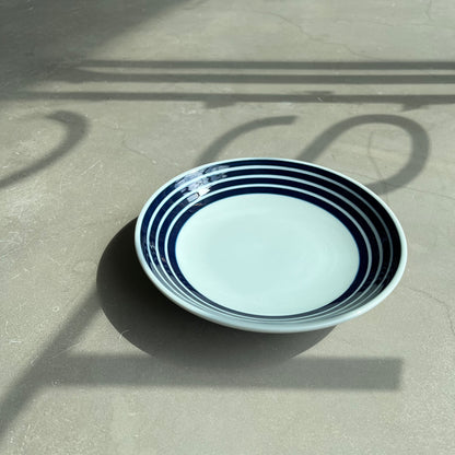 Ceramic Striped Pasta Plates by PROSE Tabletop