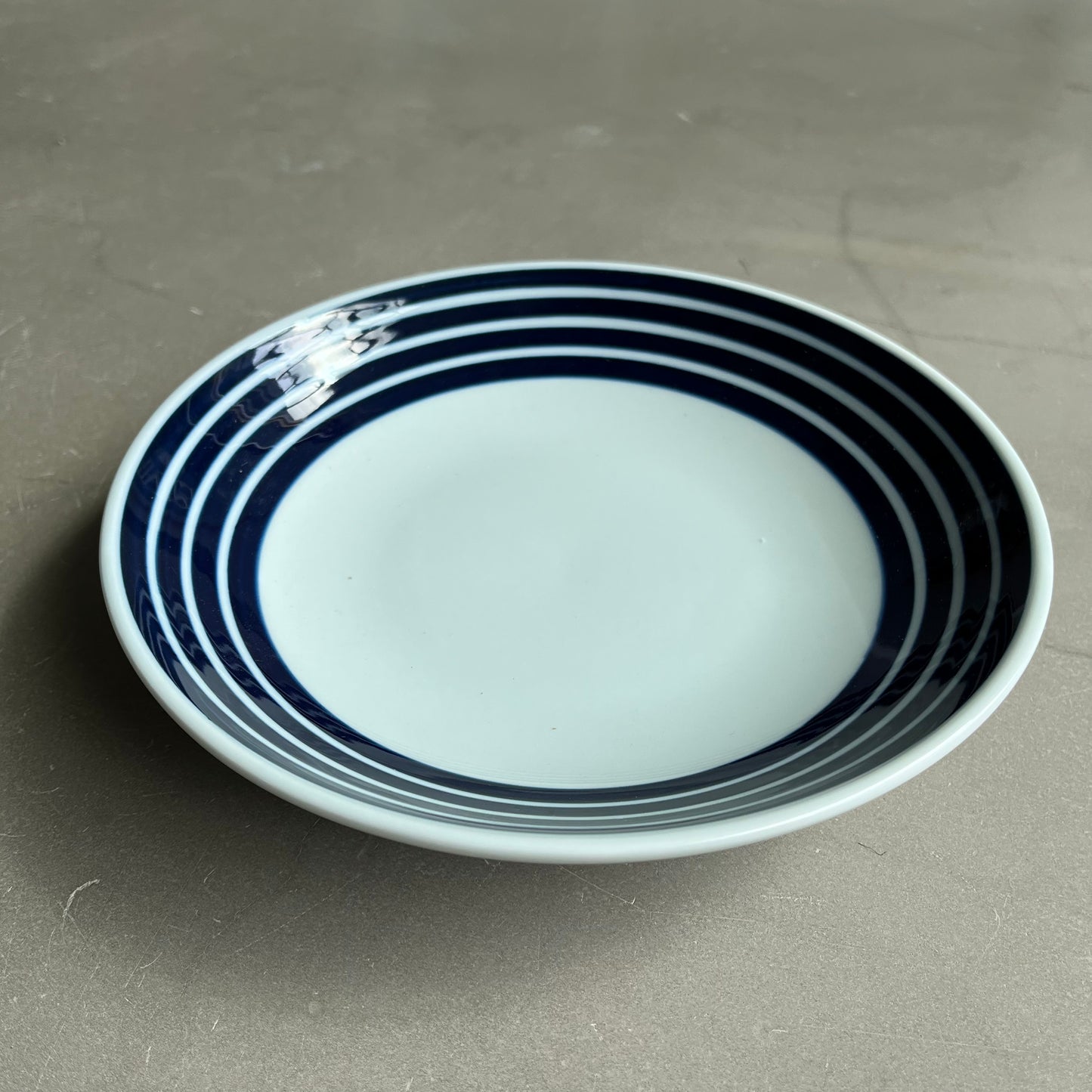 Ceramic Striped Pasta Plates by PROSE Tabletop