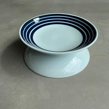 Ceramic Striped Pasta Plates by PROSE Tabletop