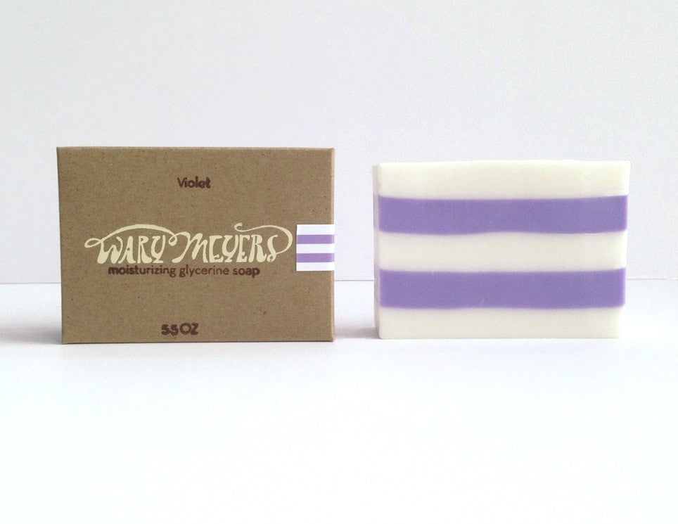 Violet Glycerine Soap - Emporium of the Modern Man
 - 3