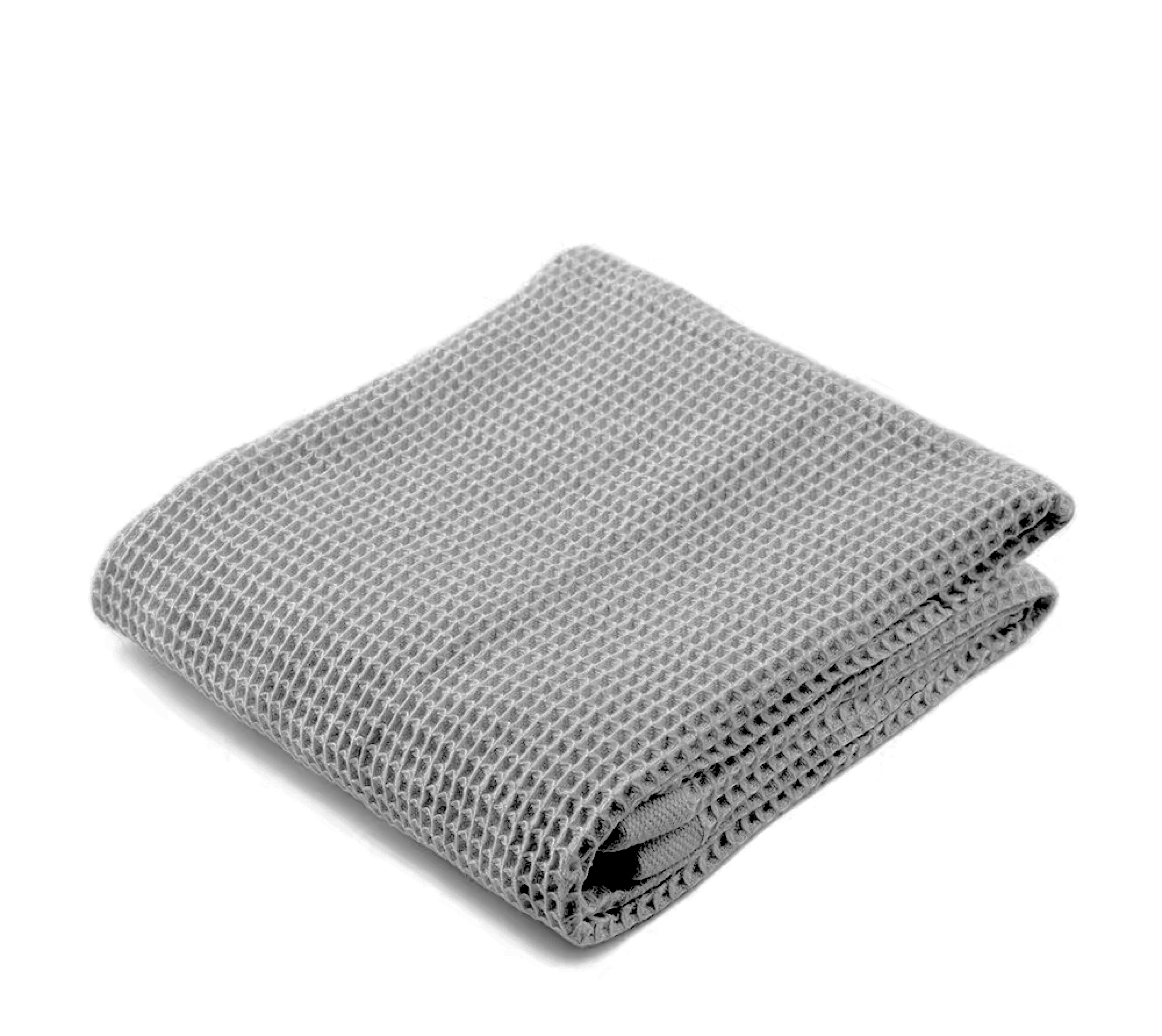Waffle Bath Towel in Canary by PROSE Décor