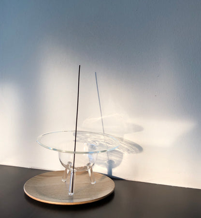 UFO Glass Incense Holder by Prose Décor