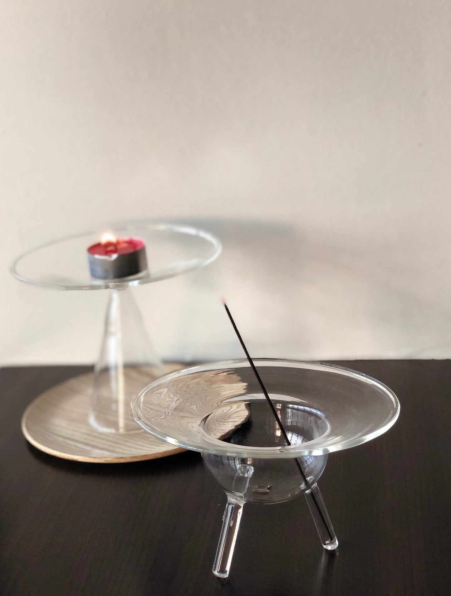 UFO Glass Incense Holder by Prose Décor