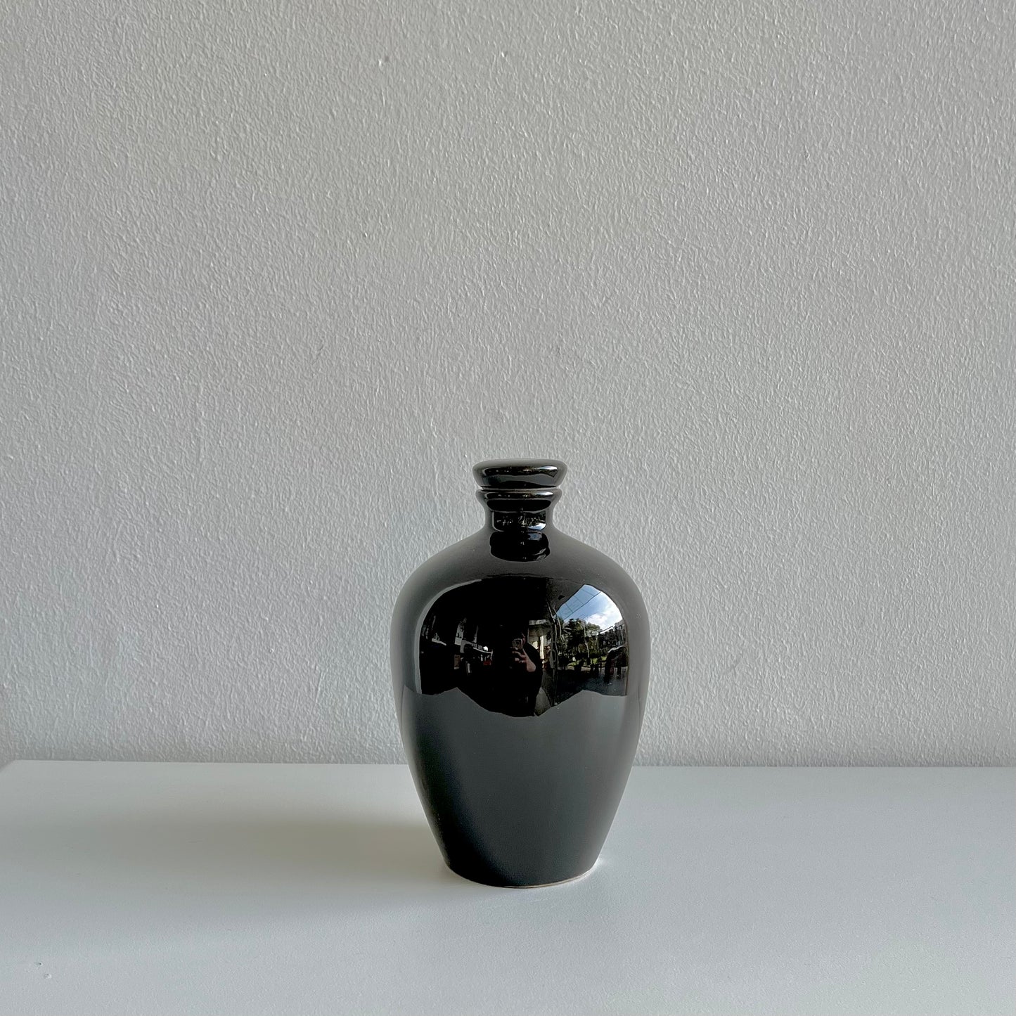 Chinese Ceramic Wine Bottle by PROSE Décor