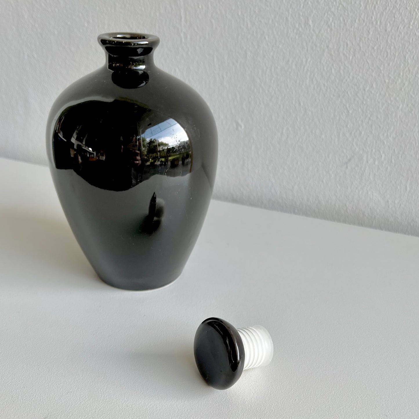 Chinese Ceramic Wine Bottle by PROSE Décor