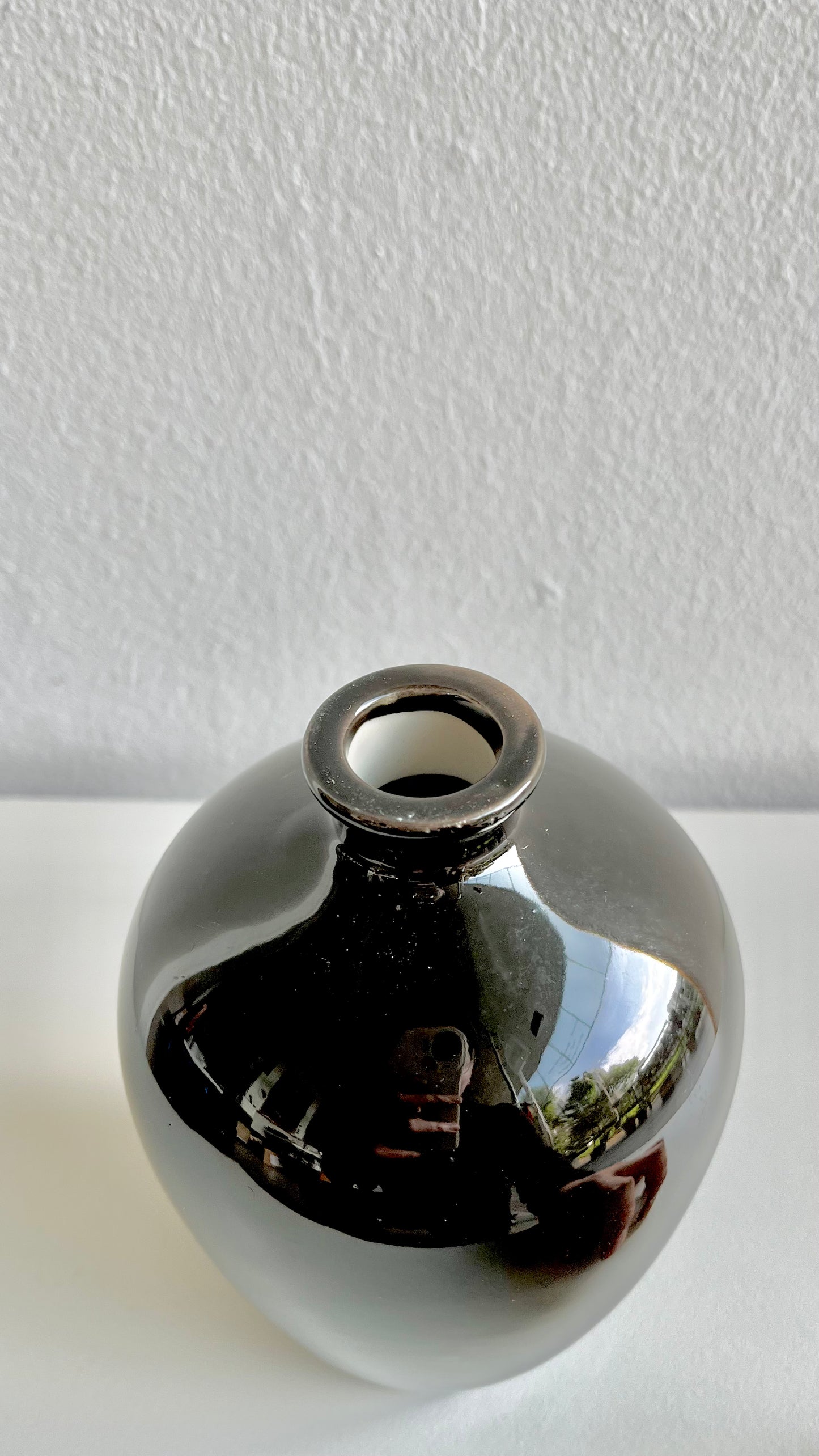 Chinese Ceramic Wine Bottle by PROSE Décor