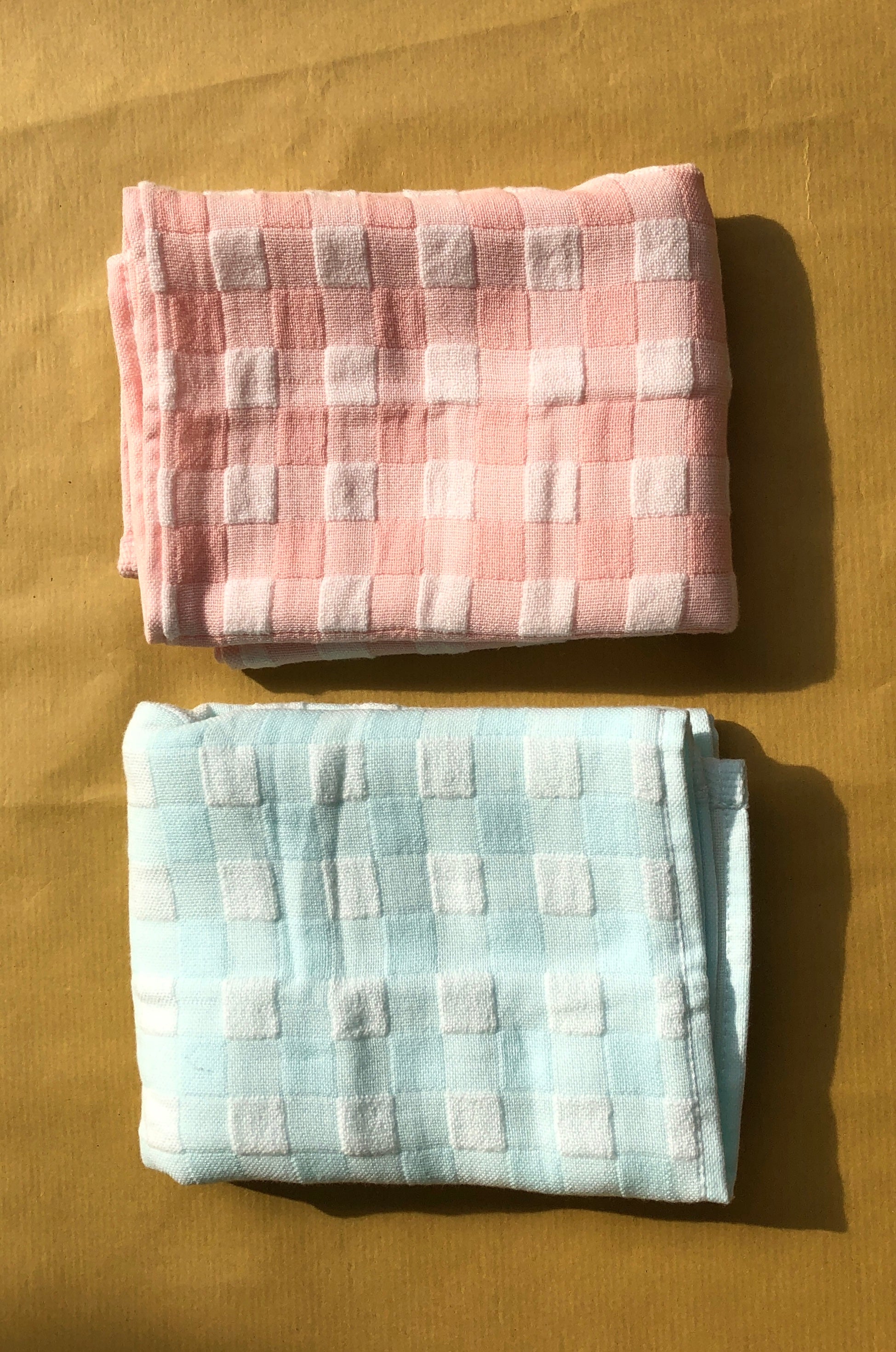 Gingham Face & Hand Towels by PROSE Décor
