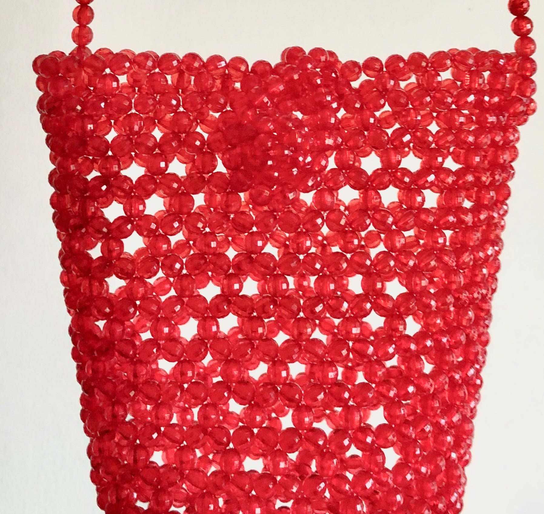 The Cher Beaded Bucket Bag by Veronique