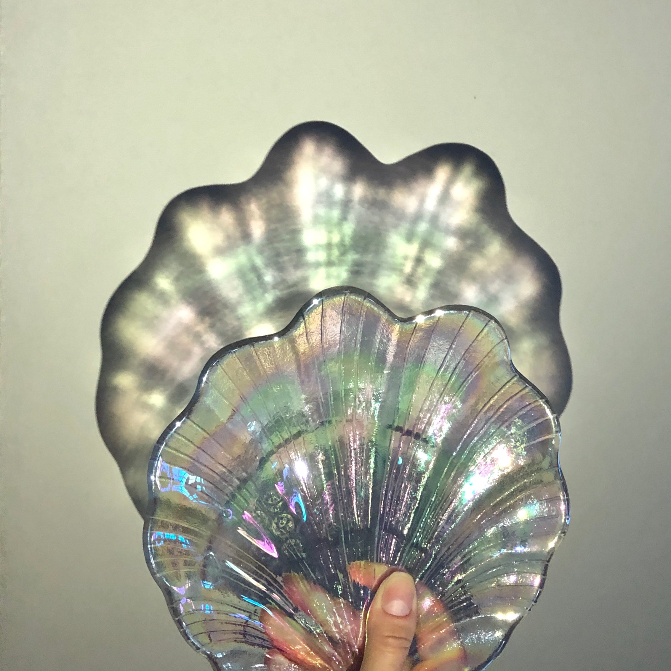 Holographic Shell Plate by PROSE Tabletop