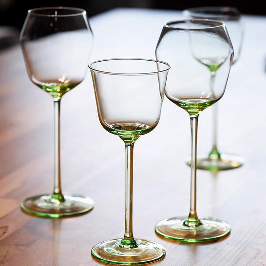 Green Nick and Norah Glass by PROSE Tabletop