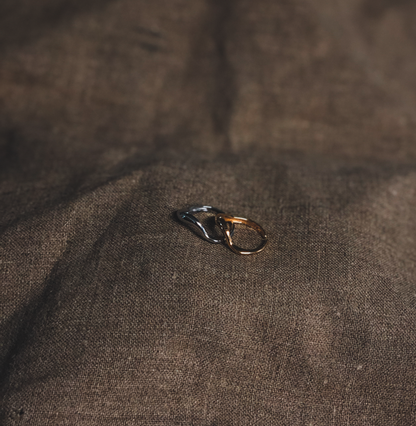 Ripple Ring by Veronique 925 Silver