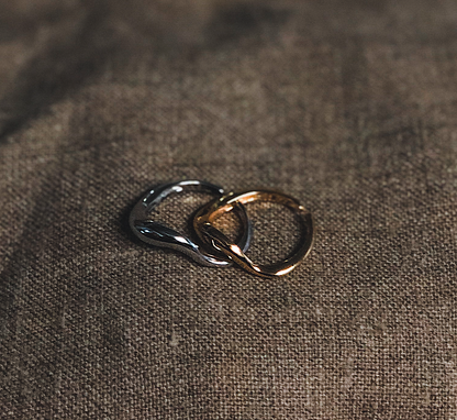 Ripple Ring by Veronique 925 Silver