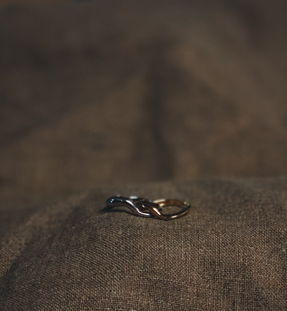 Ripple Ring by Veronique 925 Silver