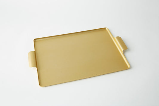 513 Gold Tea Tray - Medium - Emporium of the Modern Man
 - 1