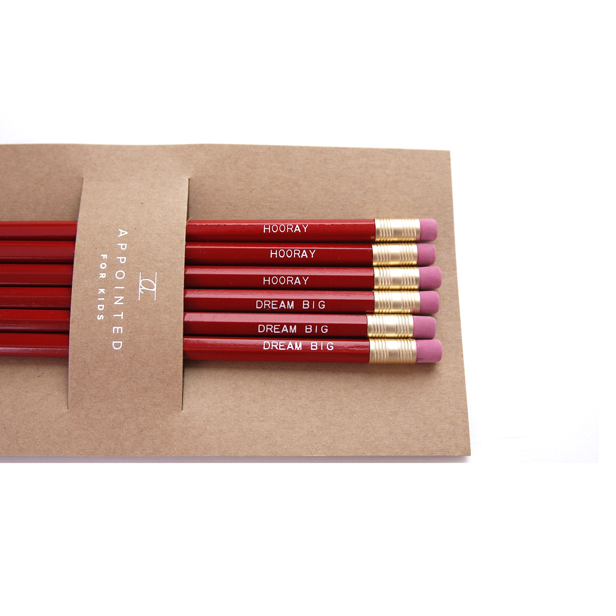 Red Pencils - Appointed for kids - Emporium of the Modern Man
 - 1