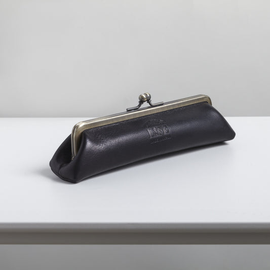 Triangle Leather Pencil Case - Emporium of the Modern Man
 - 1