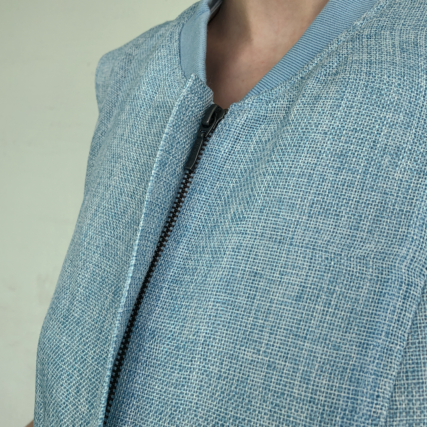 Linen Vest (Teal) by Ultramarine