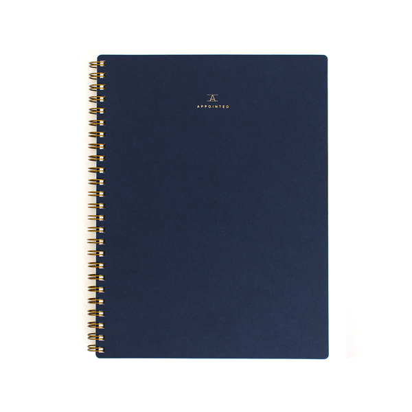 Work Book | Canvas White or Navy - Emporium of the Modern Man
 - 1