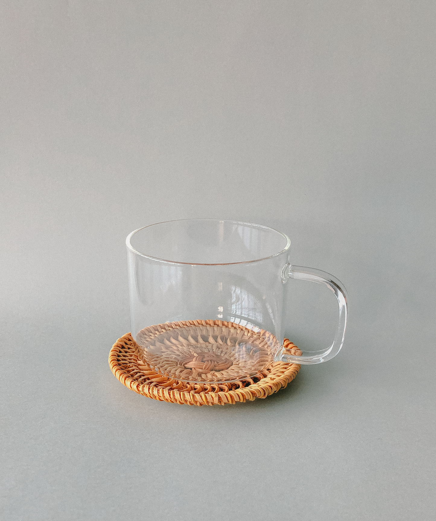 Handwoven Rattan Coasters (6CM)  by PROSE Tabletop