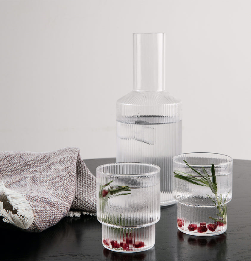 Ripple Carafe Set by PROSE Tabletop