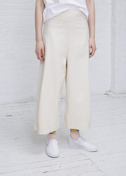 Loyal Twill Pants - White