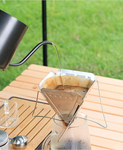 Stainless Steel Foldable Stand (V60) by PROSE Tabletop
