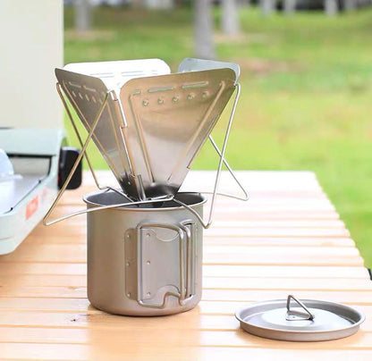Stainless Steel Foldable Stand (V60) by PROSE Tabletop