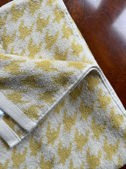 Houndstooth Towels by PROSE Décor