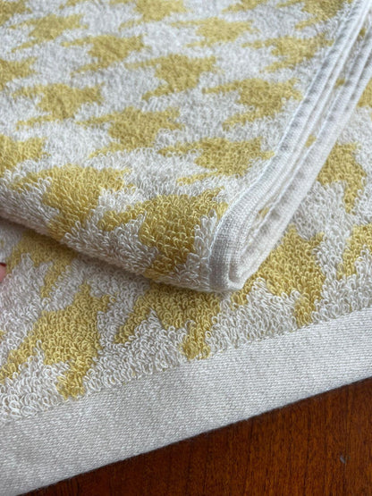 Houndstooth Towels by PROSE Décor