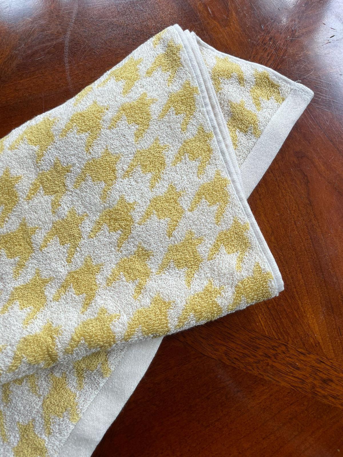 Houndstooth Towels by PROSE Décor