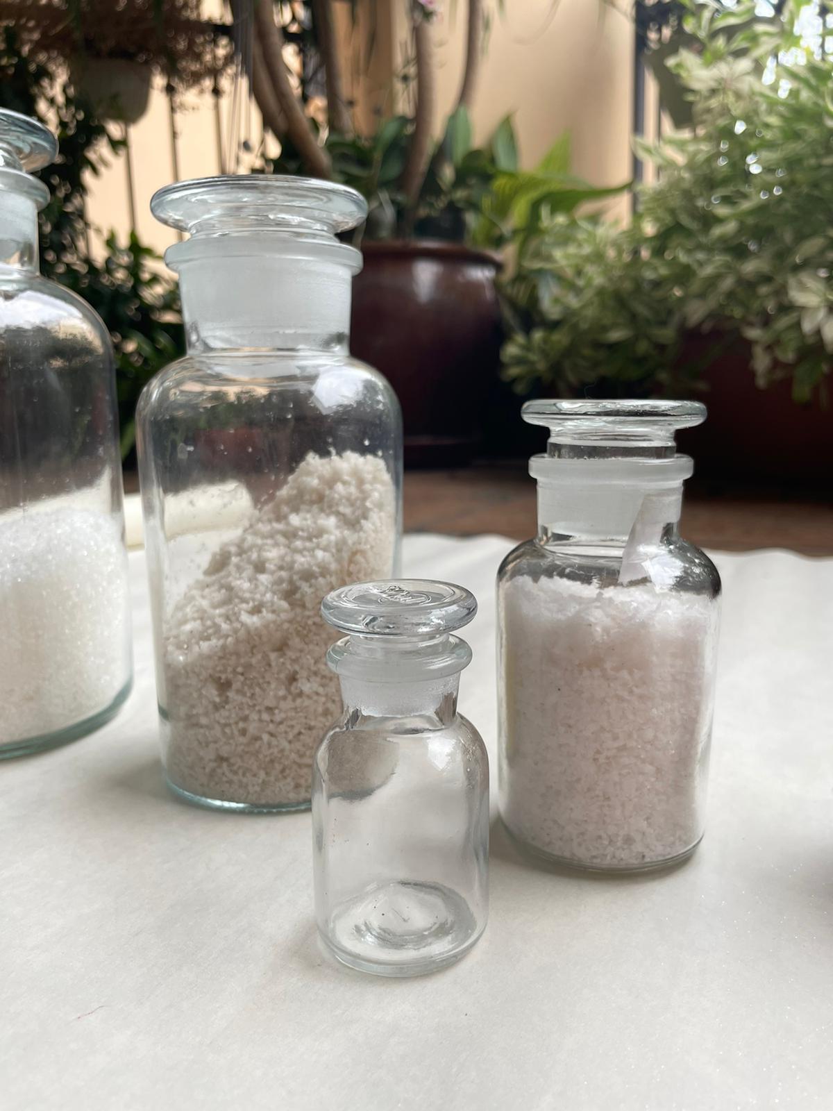 Glass Apothecary Jars by PROSE Décor