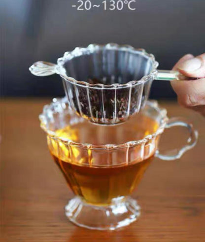 Ripple Glass Tea Filter by PROSE Tabletop