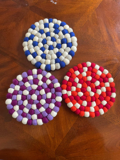 Woolen Trivets by PROSE Tabletop