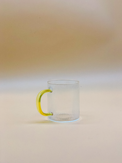 Ripple Accent Mug (Yellow) by PROSE Tabletop