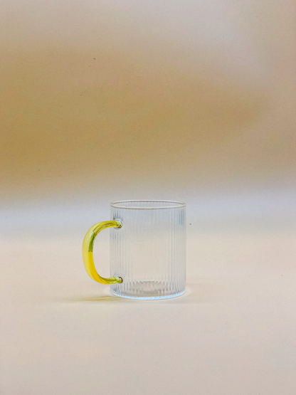 Ripple Accent Mug (Yellow) by PROSE Tabletop