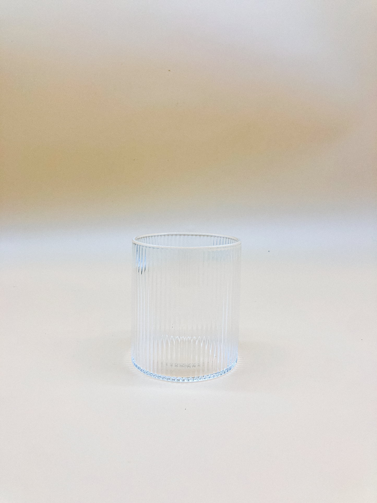 Vintage Ripple Rock Glass  by PROSE Tabletop