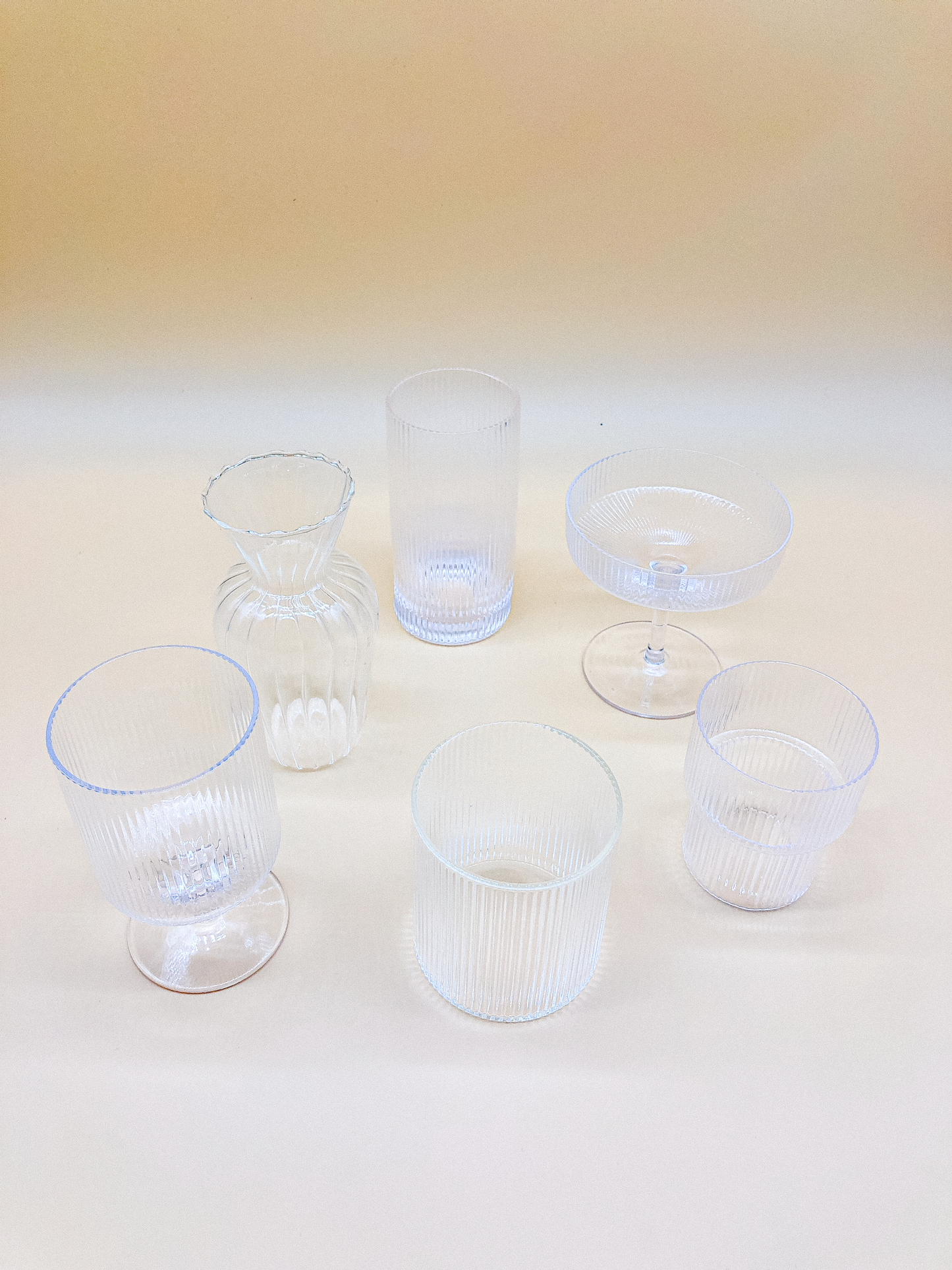 Ripple Carafe Set by PROSE Tabletop