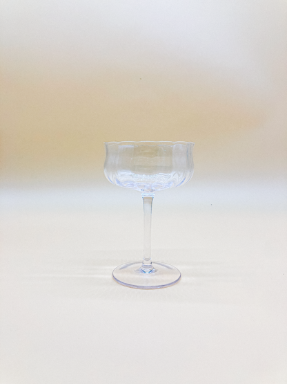 Tall Ripple Parfait Glass by PROSE Tabletop