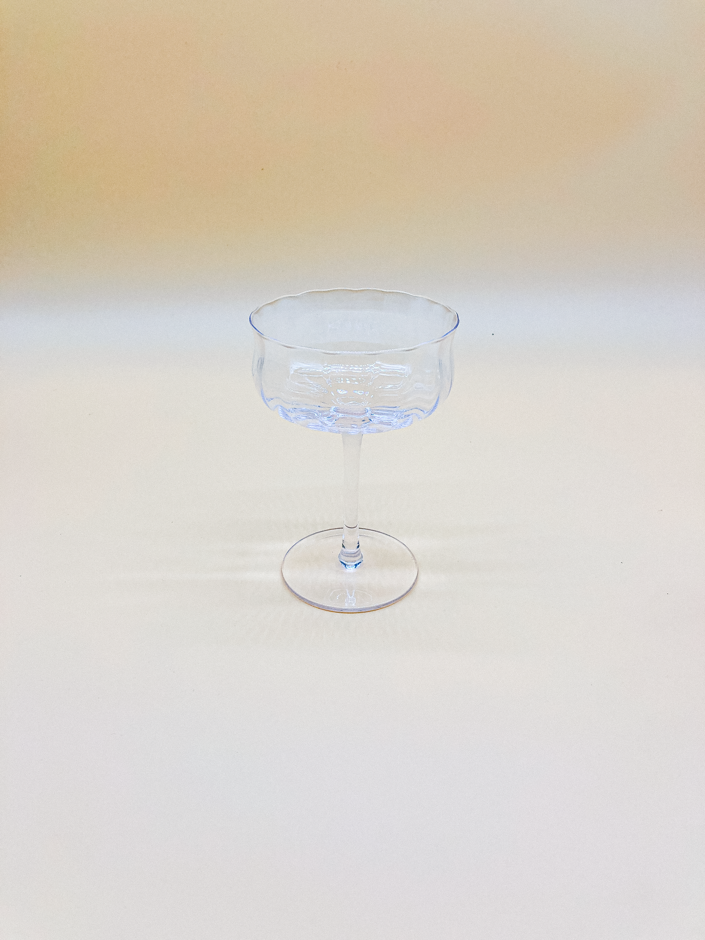 Tall Ripple Parfait Glass by PROSE Tabletop