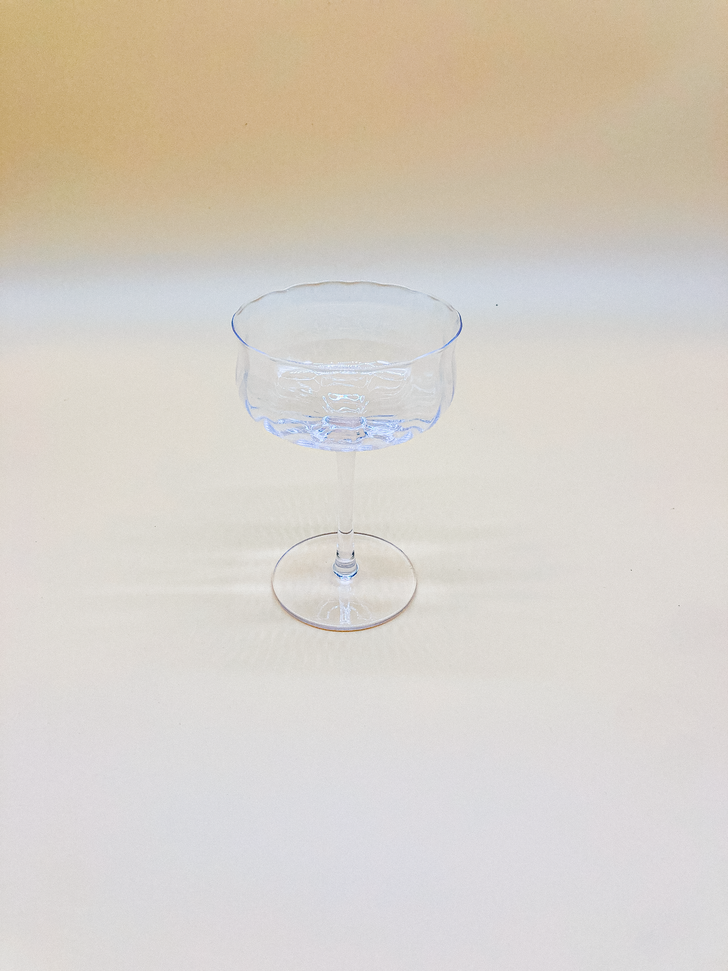 Tall Ripple Parfait Glass by PROSE Tabletop