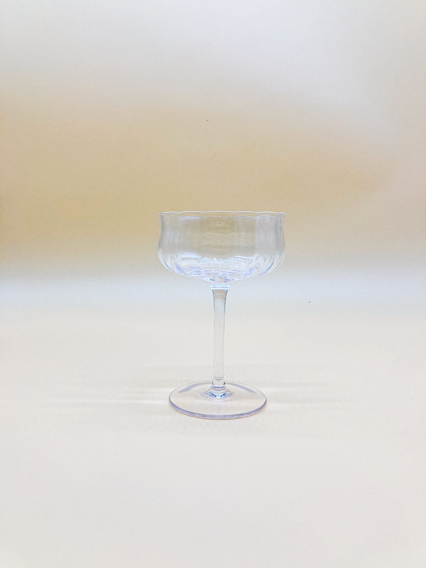 Tall Ripple Parfait Glass by PROSE Tabletop