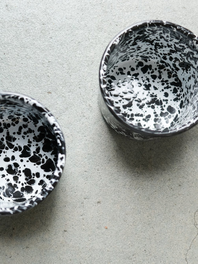 Black Speckled Enamel Series PREORDER by PROSE Tabletop