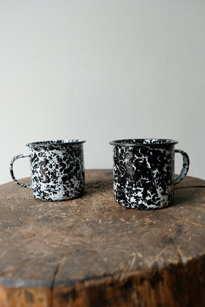 Black Speckled Enamel Series PREORDER by PROSE Tabletop